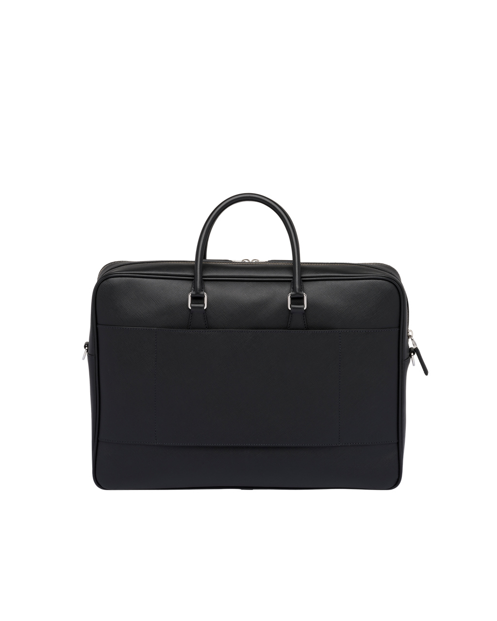 Prada Saffiano Leather Work Bag Black | 7194BEHJZ