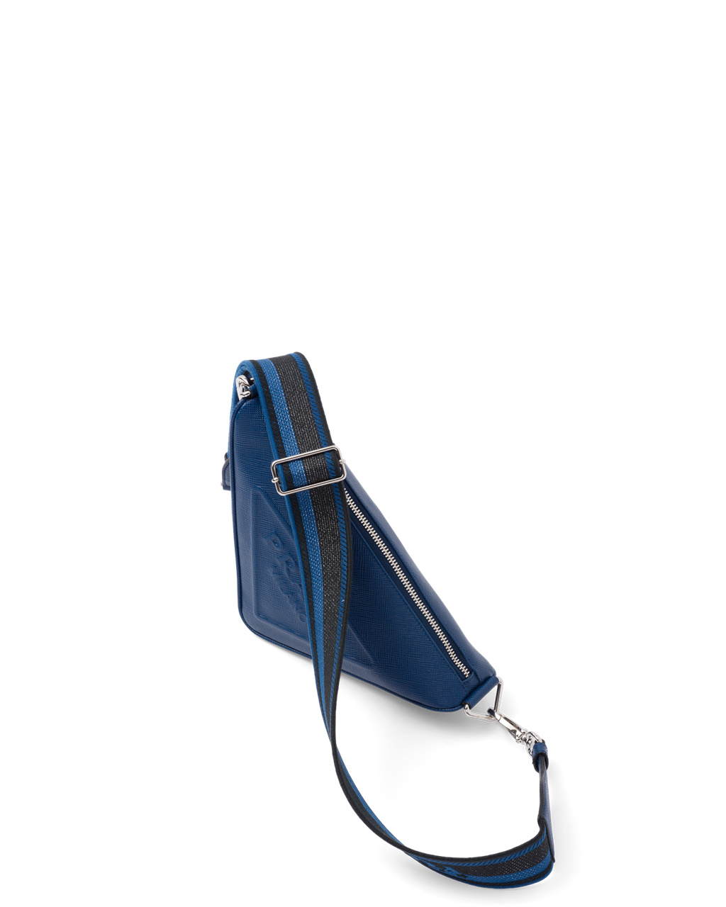 Prada Saffiano Prada Triangle Bag Bluette | 3265BXSVC