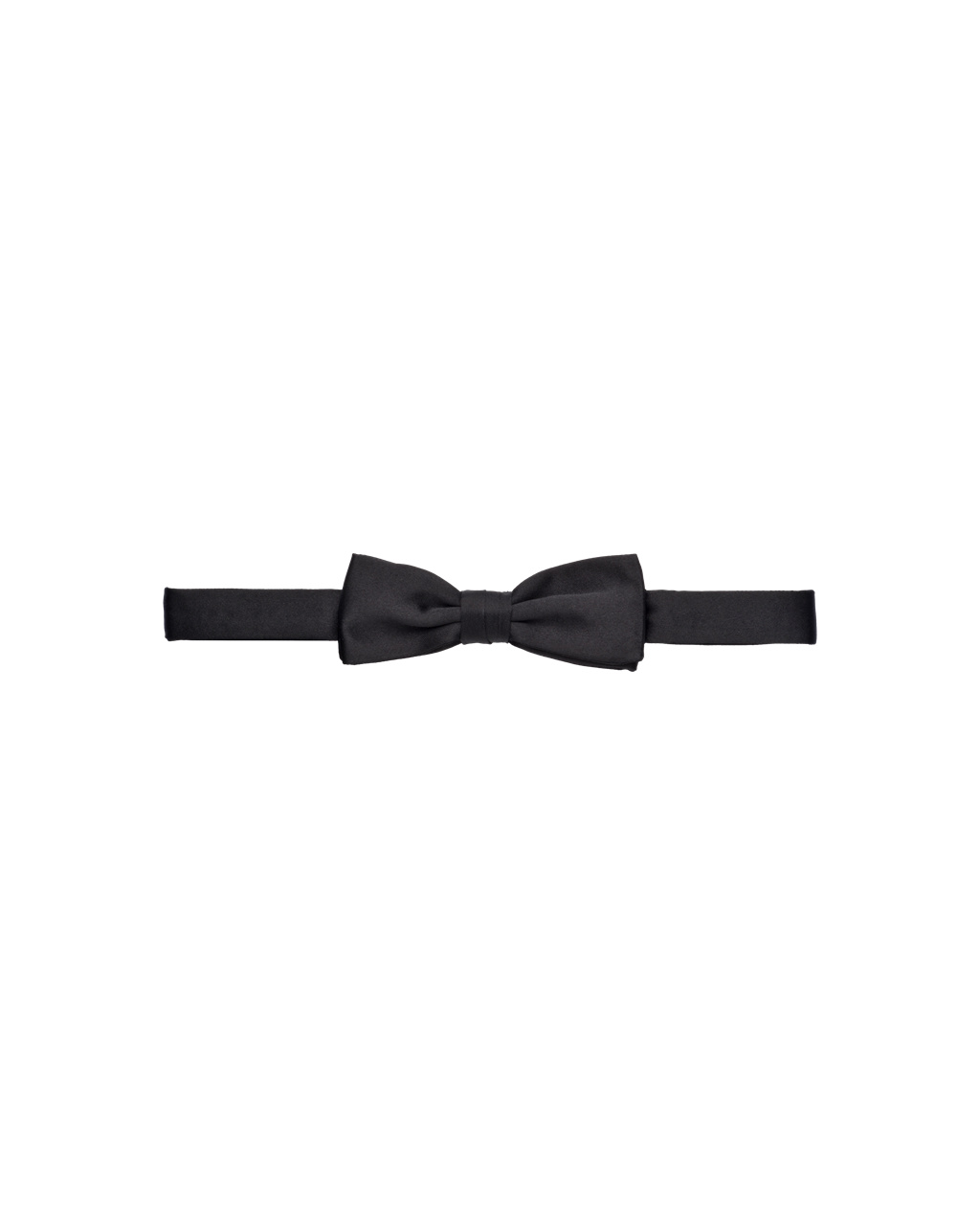 Prada Satin Bow-tie Black | 2405NYZET