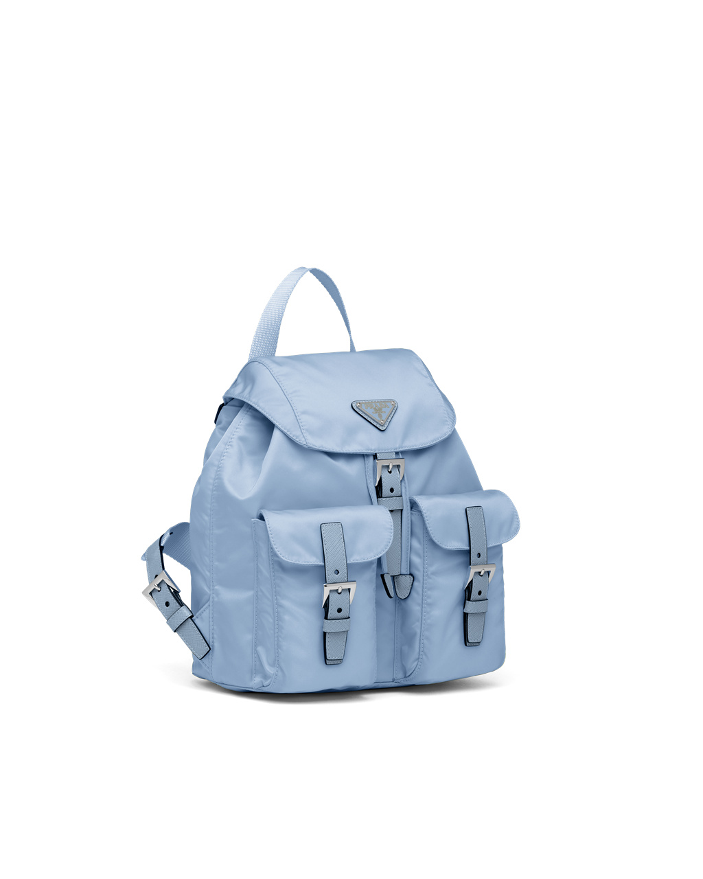 Prada Small Re-nylon Backpack Celeste | 5978NUJAG