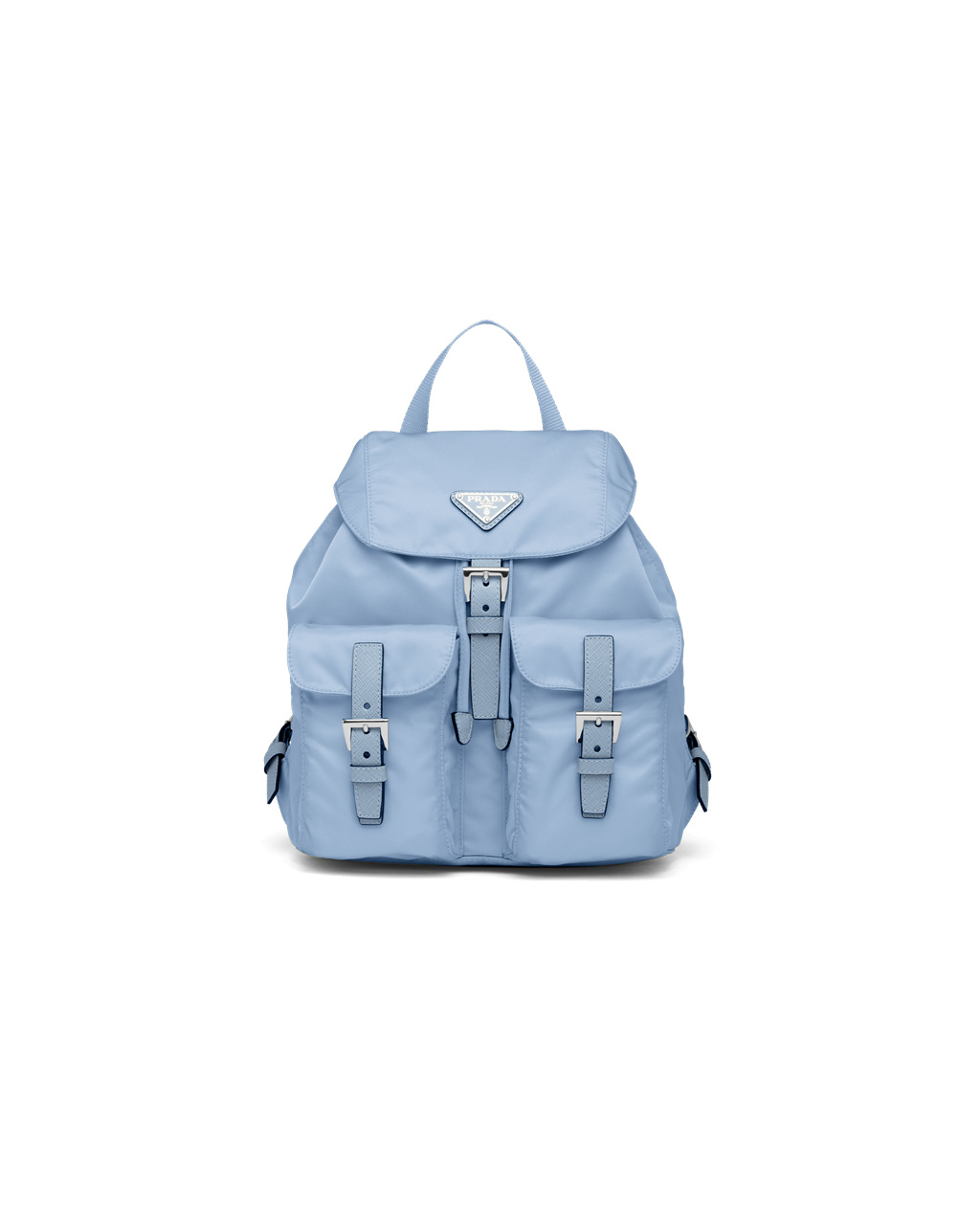 Prada Small Re-nylon Backpack Celeste | 5978NUJAG