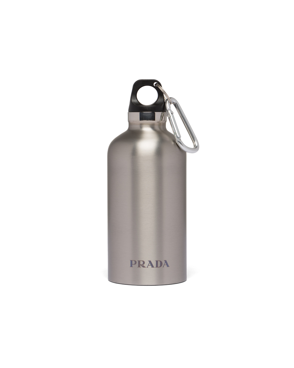 Prada Stainless Steel Water Bottle, 350 Ml Silver | 9348YMUKQ