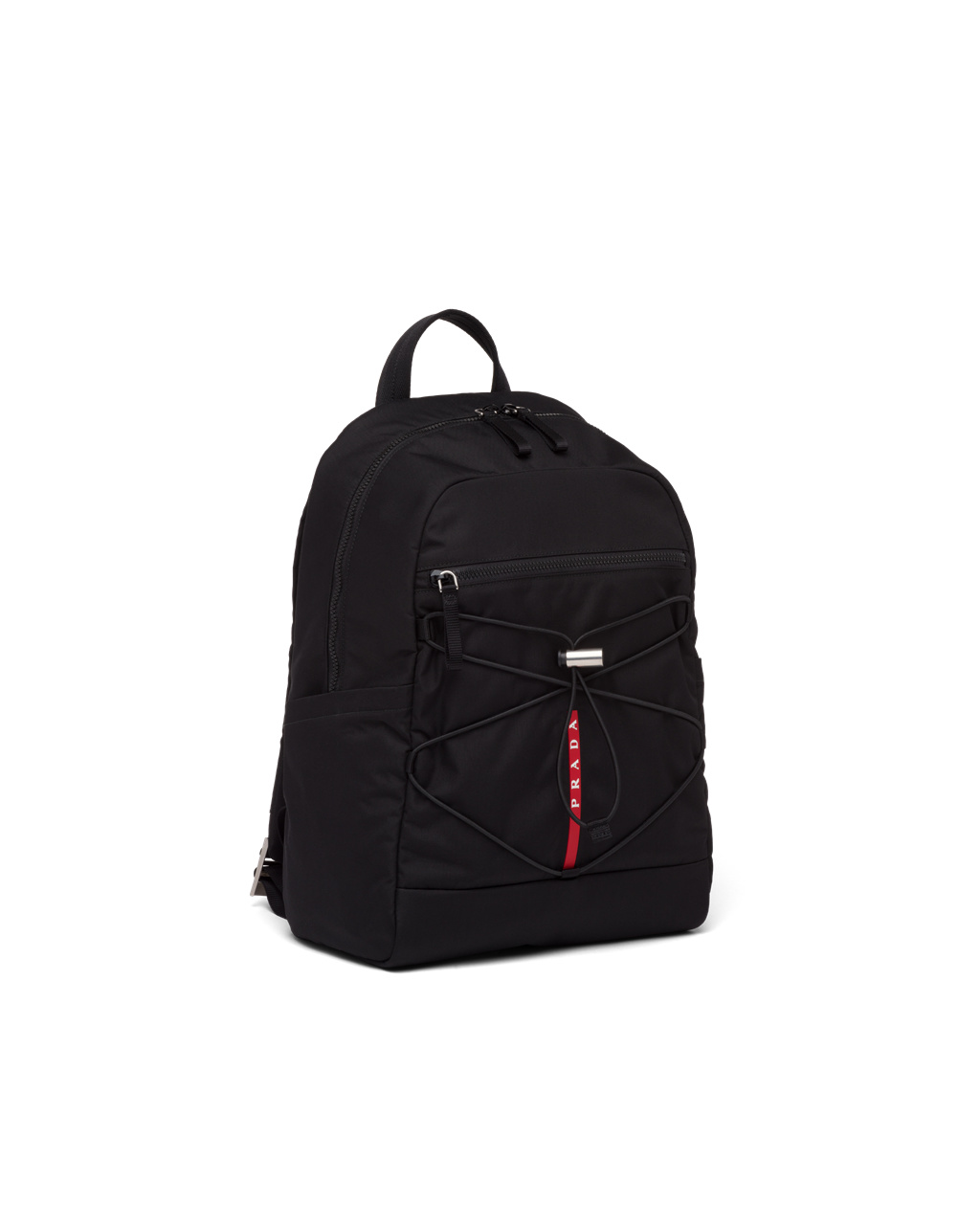 Prada Technical Fabric Backpack Black | 7095CFYNZ