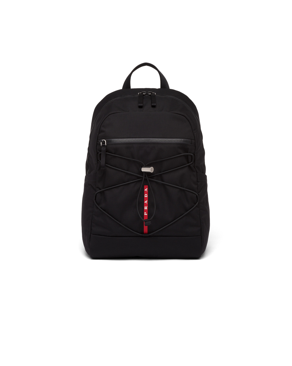 Prada Technical Fabric Backpack Black | 7095CFYNZ