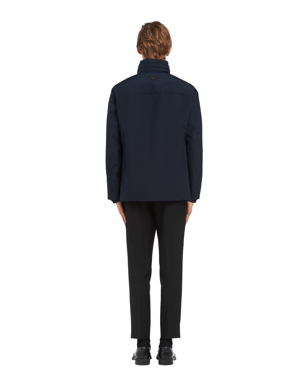 Prada Technical Fabric Blouson Jacket Navy | 2987YOTSV