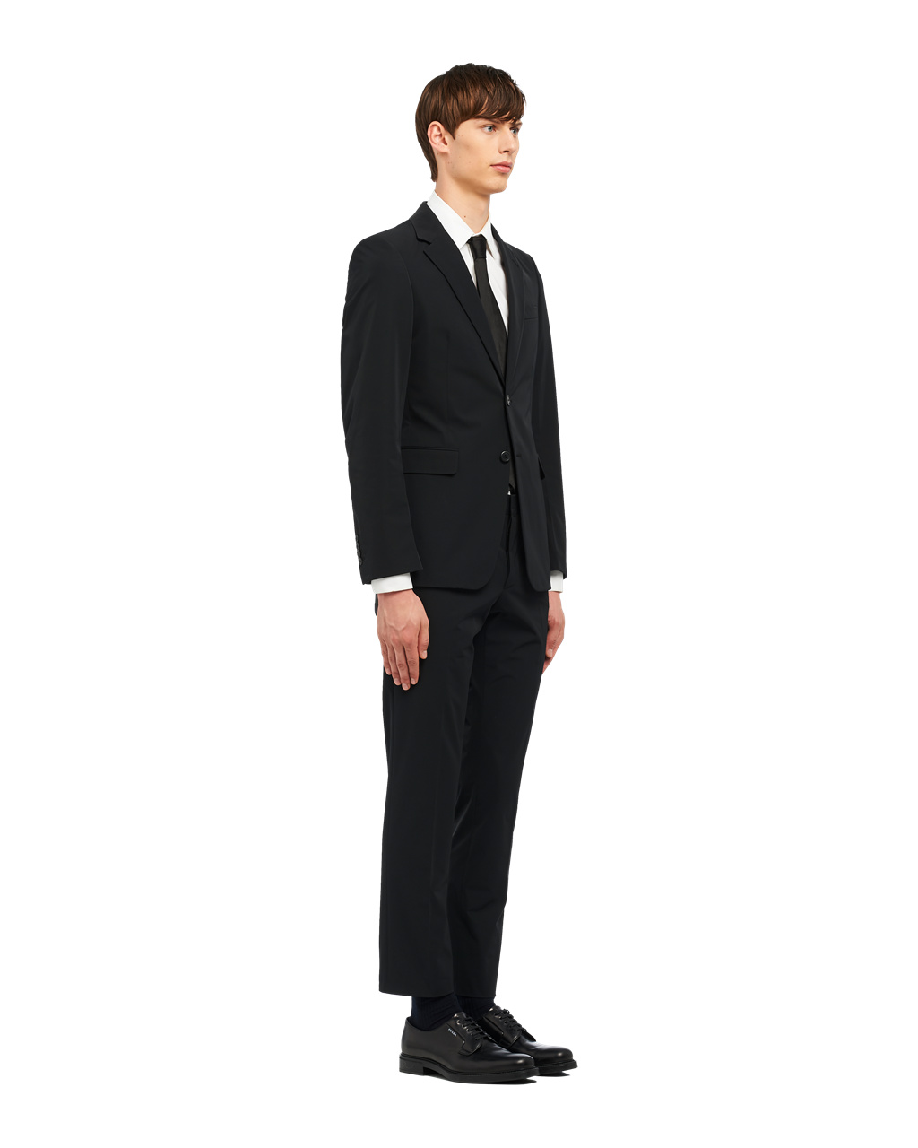 Prada Technical Fabric Single-breasted Suit Black | 1593UMIGJ