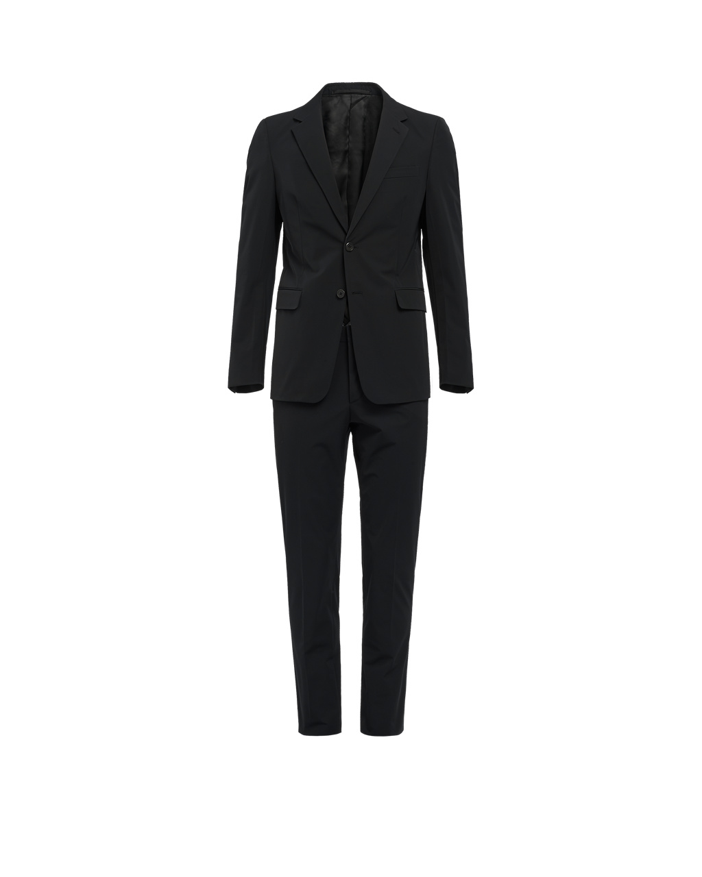 Prada Technical Fabric Single-breasted Suit Black | 1593UMIGJ