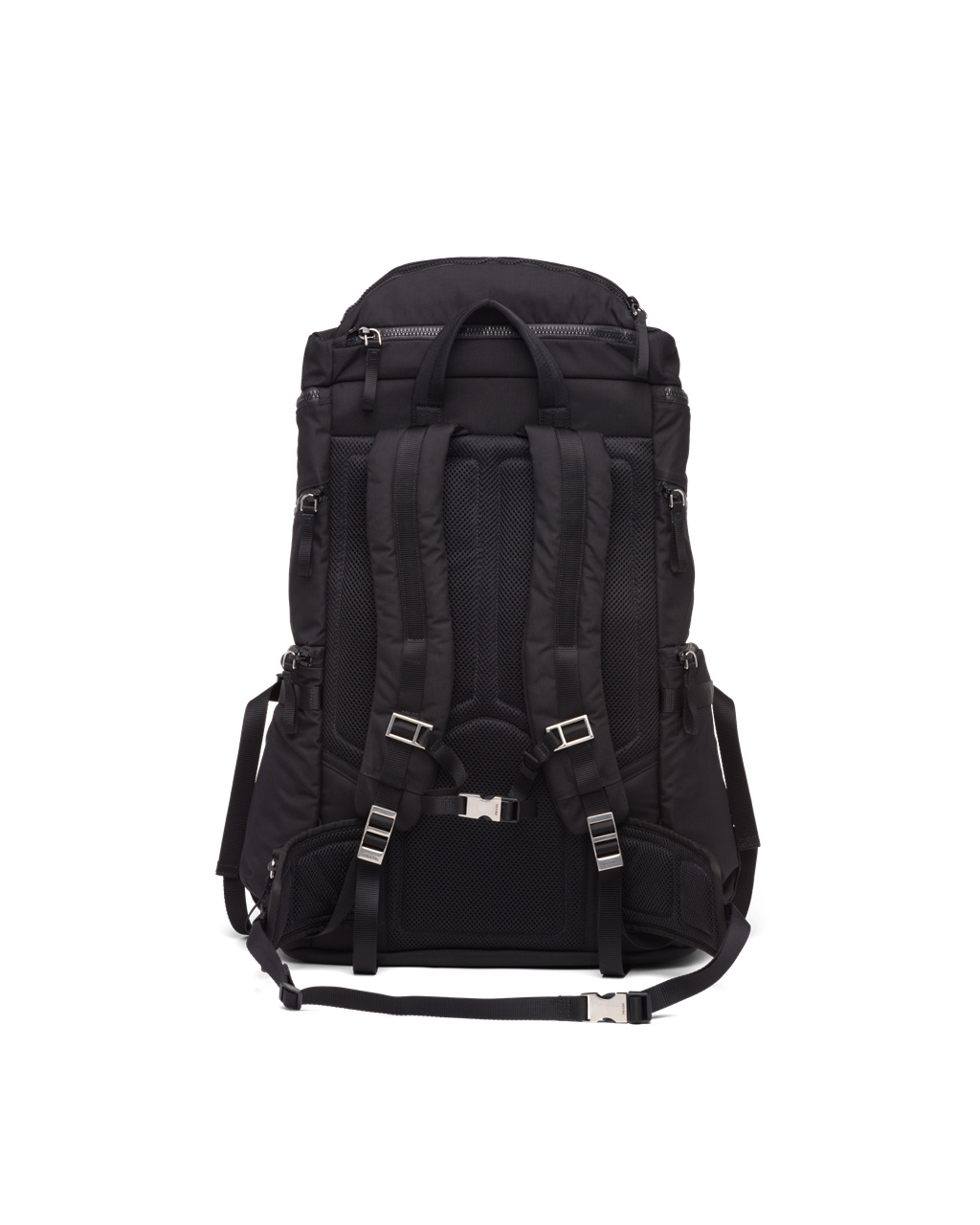 Prada Technical Fabric Ski Boot Backpack Black | 5612UIWMQ