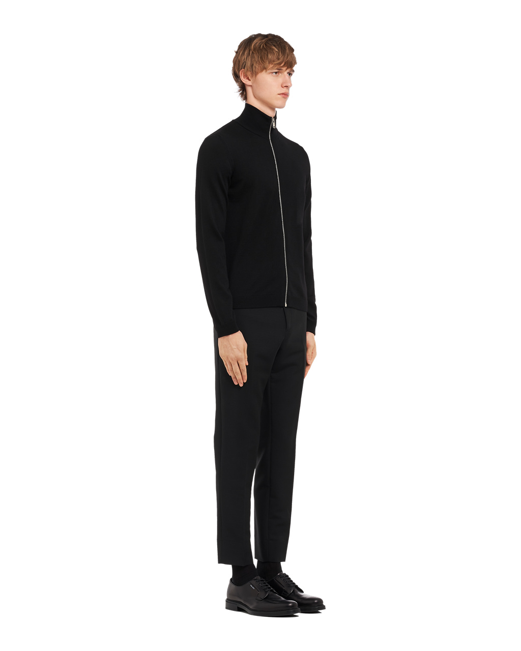 Prada Wool Cardigan Black | 0397NHCQF