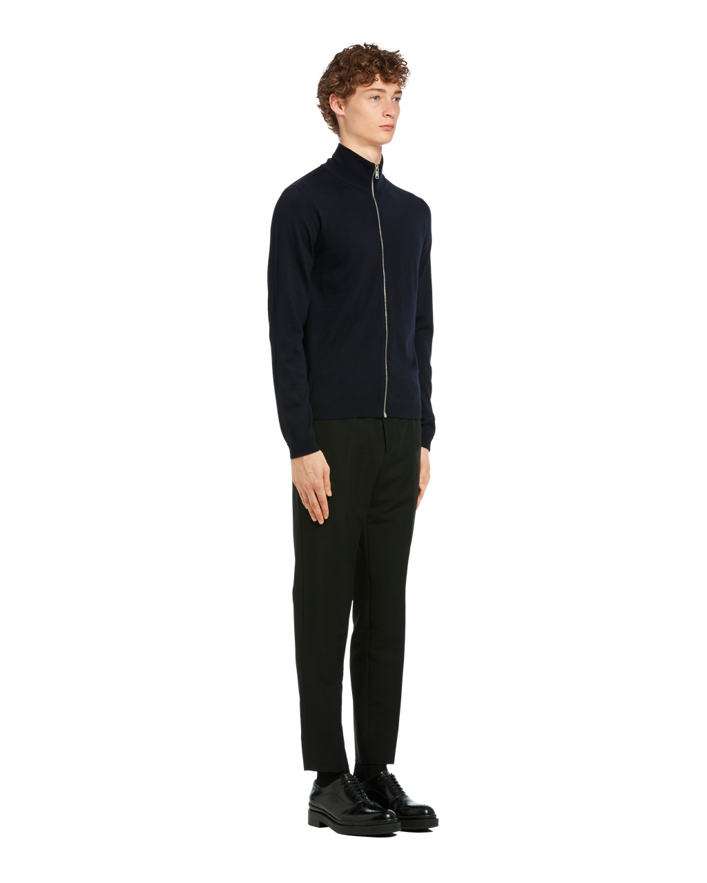 Prada Wool Cardigan Navy | 0576VCBID