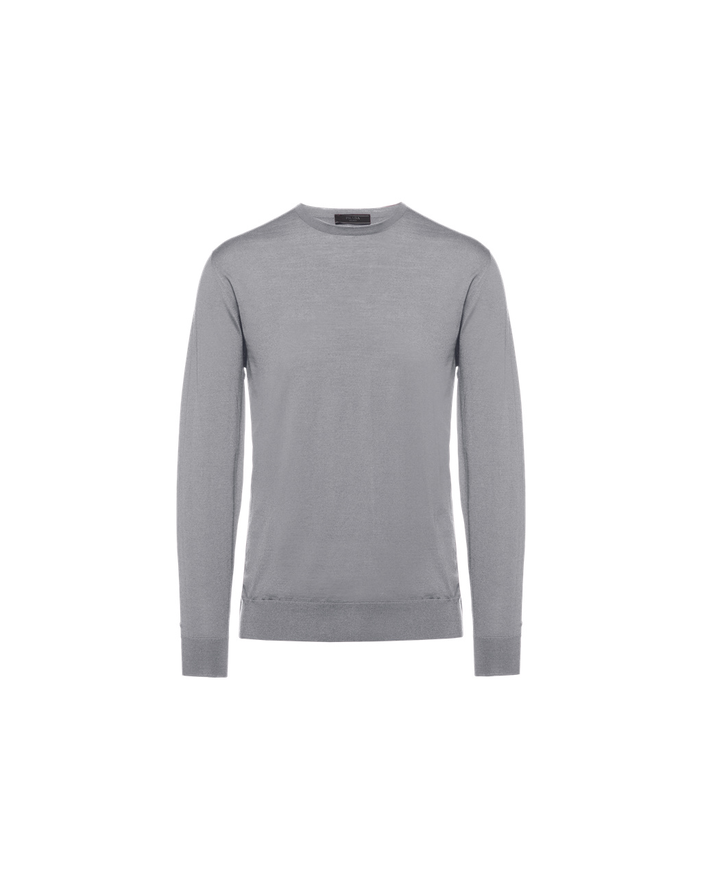 Prada Wool Sweater Aluminum | 9134MRKFG