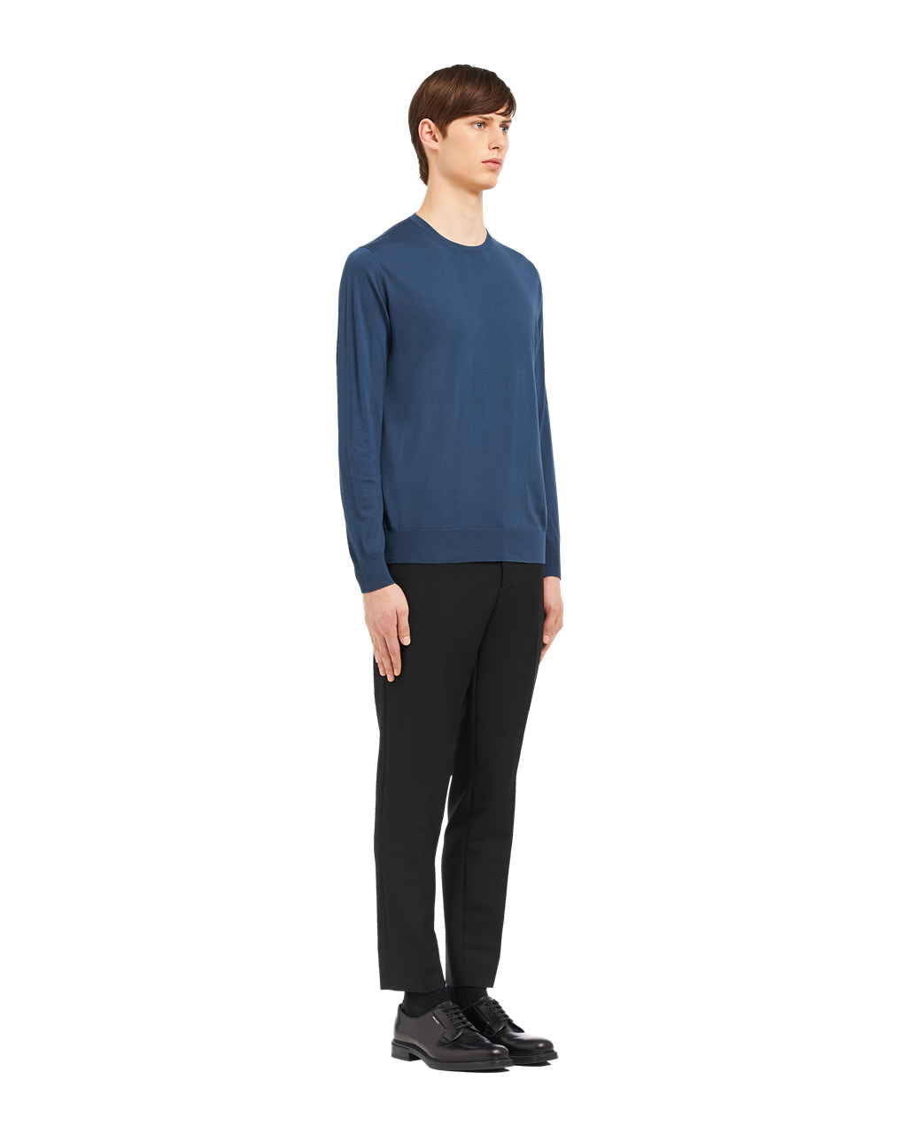 Prada Wool Sweater Aviation Blue | 3078UIGWC