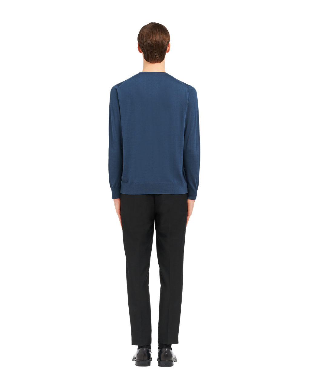 Prada Wool Sweater Aviation Blue | 3078UIGWC