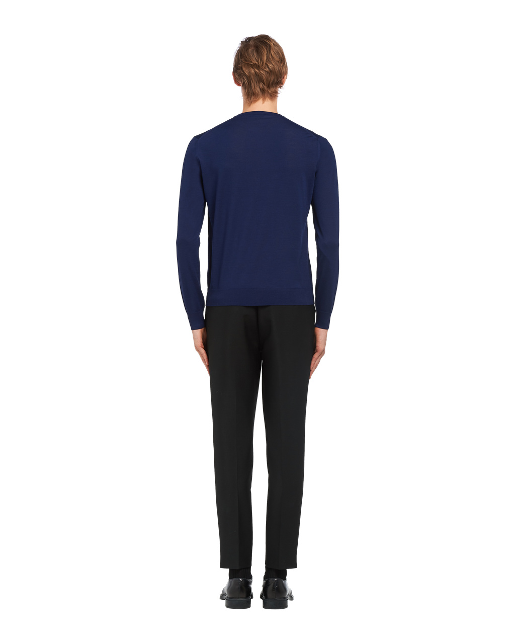 Prada Wool Sweater Baltic Blue | 5768BLDPZ