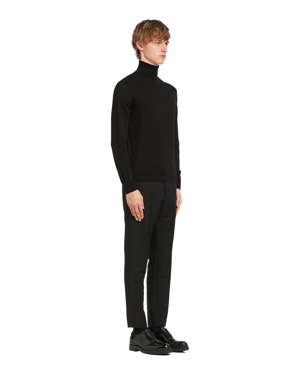 Prada Wool Turtleneck Black | 5718RWODS