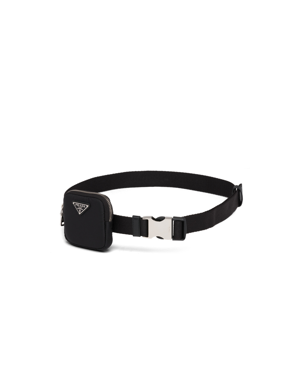 Prada Woven Nylon Belt Black | 1562MLZIX