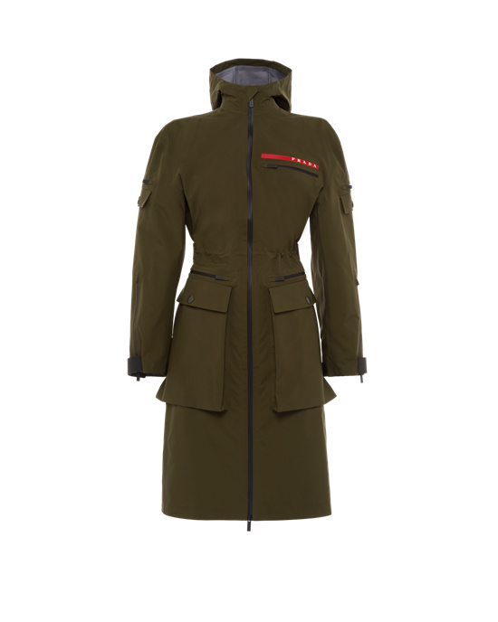 Prada Gore-tex Pro Jacket Military Green | 6974KQBGP