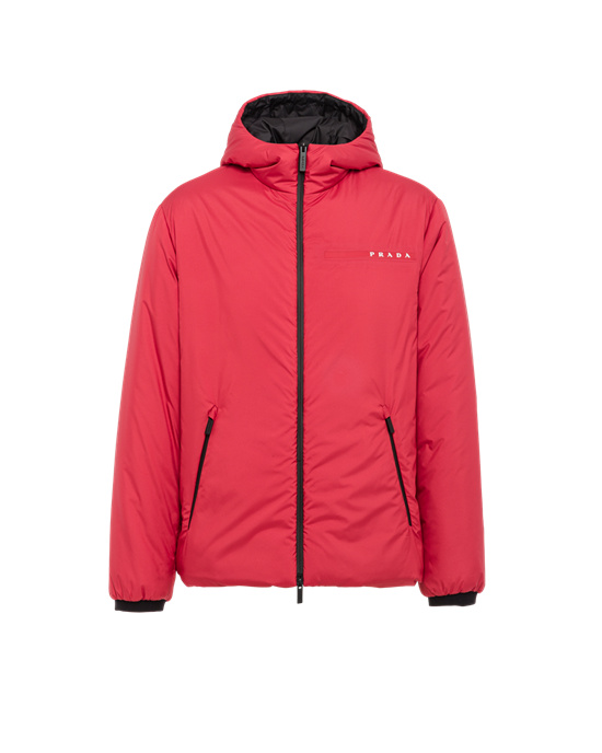 Prada Light Polyester Padded Jacket Red | 4719GXQTZ