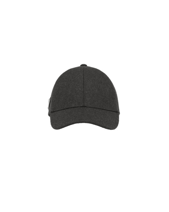 Prada Loden Baseball Cap Anthracite Gray | 2760OGDCB