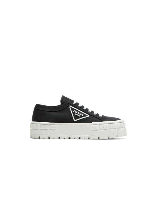 Prada Nylon Gabardine Sneakers Black | 8510DUHGV