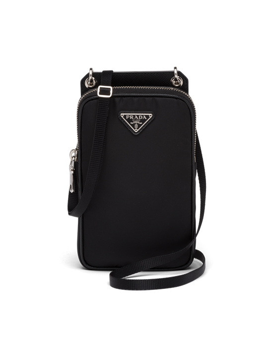 Prada Nylon Smartphone Case Black | 1968LRGWX