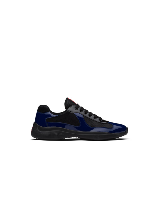 Prada Prada America's Cup Sneakers Ink Blue / Black | 1729XUAHK