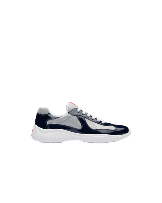 Prada Prada America's Cup Sneakers Royal Blue / Silver | 0731CSPAV