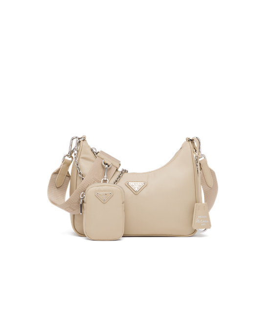 Prada Prada Re-edition 2005 Re-nylon Bag Desert Beige | 1075SYLFQ