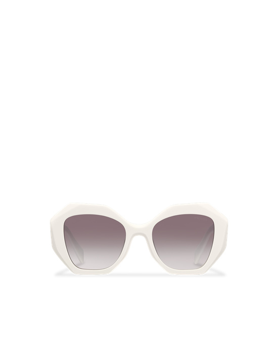 Prada Prada Symbole Sunglasses Geometrical Gradient Slate Gray To Light Blue Lenses | 2357EVTUL