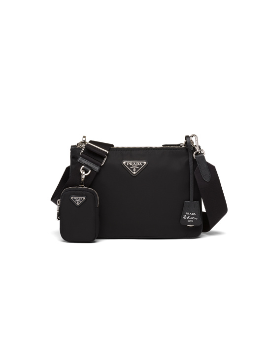 Nylon Crossbody Bag in Black  Prada  Mytheresa