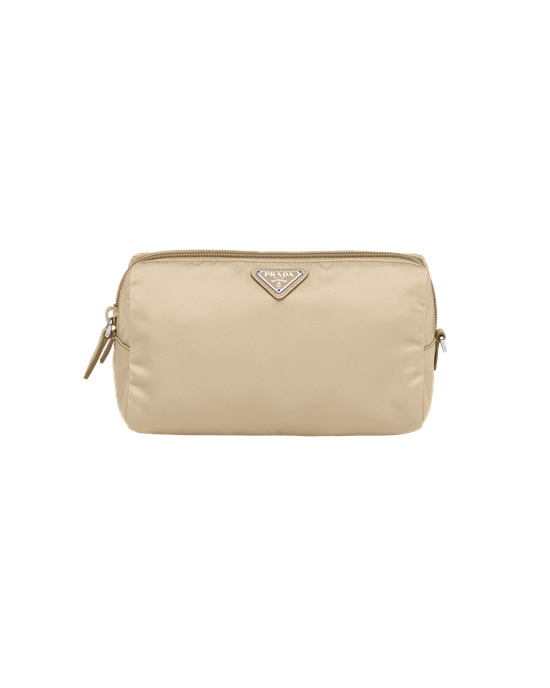 Prada Re-nylon Pouch Desert Beige | 8042BEFYG