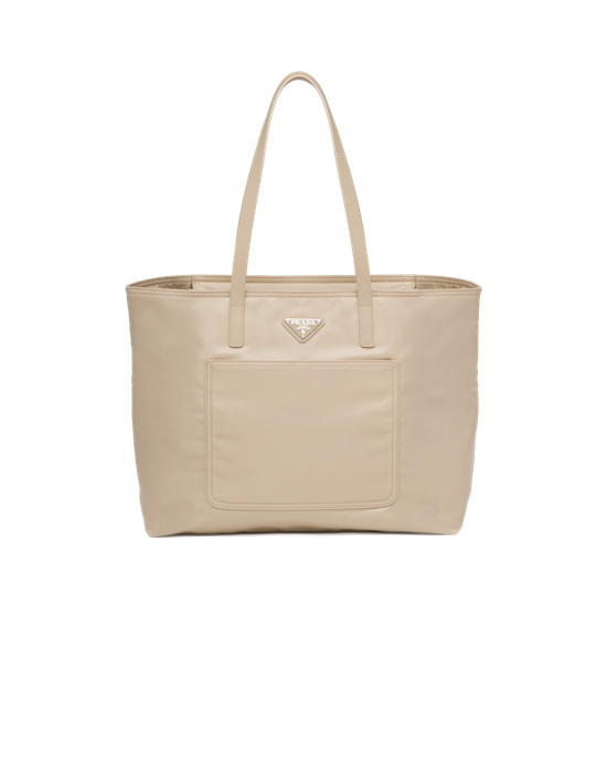 Prada Re-nylon Tote Bag Desert Beige | 5902YTDNF