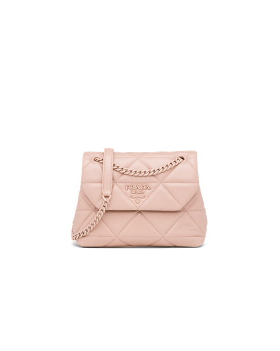 Prada Small Nappa Leather Prada Spectrum Bag Powder Beige | 0372LDYQU